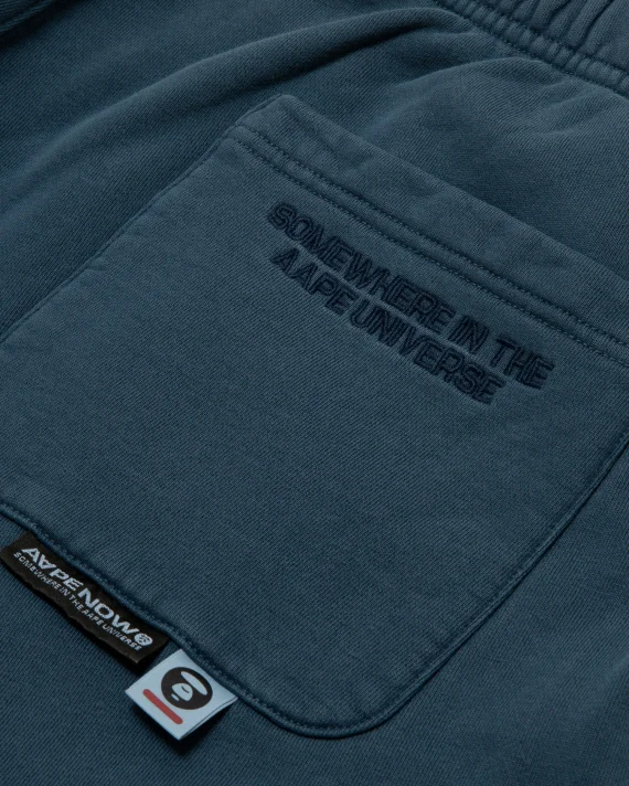 AAPE AAPENOW moonface logo sweat shorts