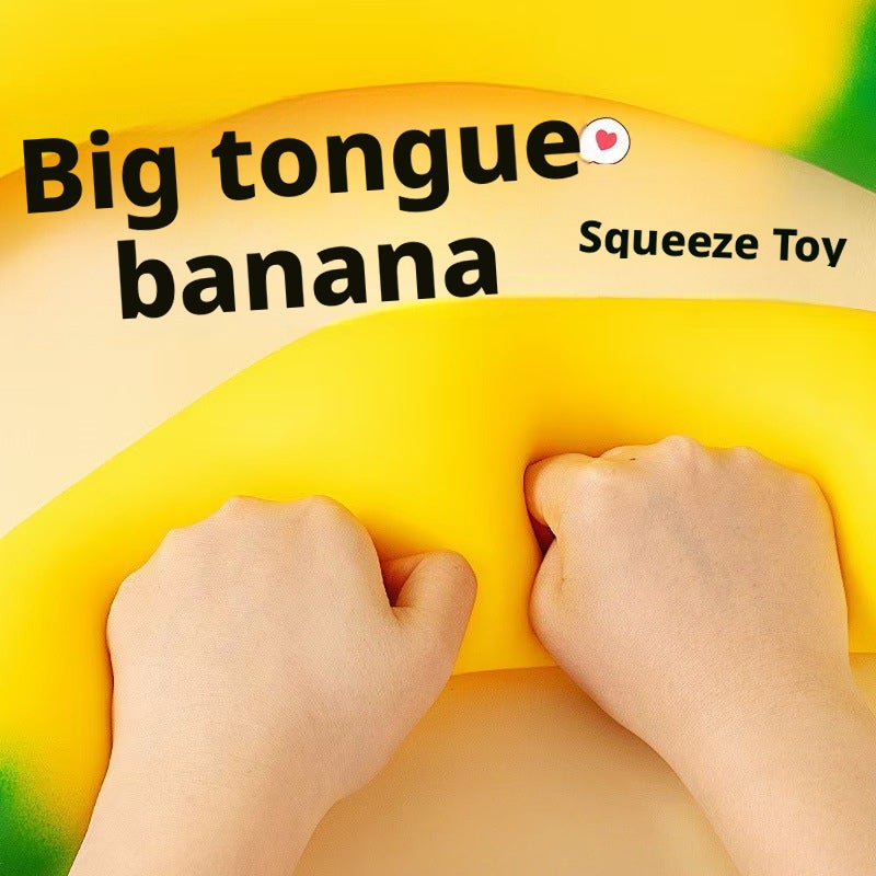 Simulation Banana Squishy Toy Stress Relief Slow Rebound Fruit Squeeze Toy - Image 4