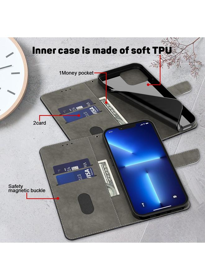 Zaboon Case For iPhone 13 3D Painted Leather Phone Case - Image 4