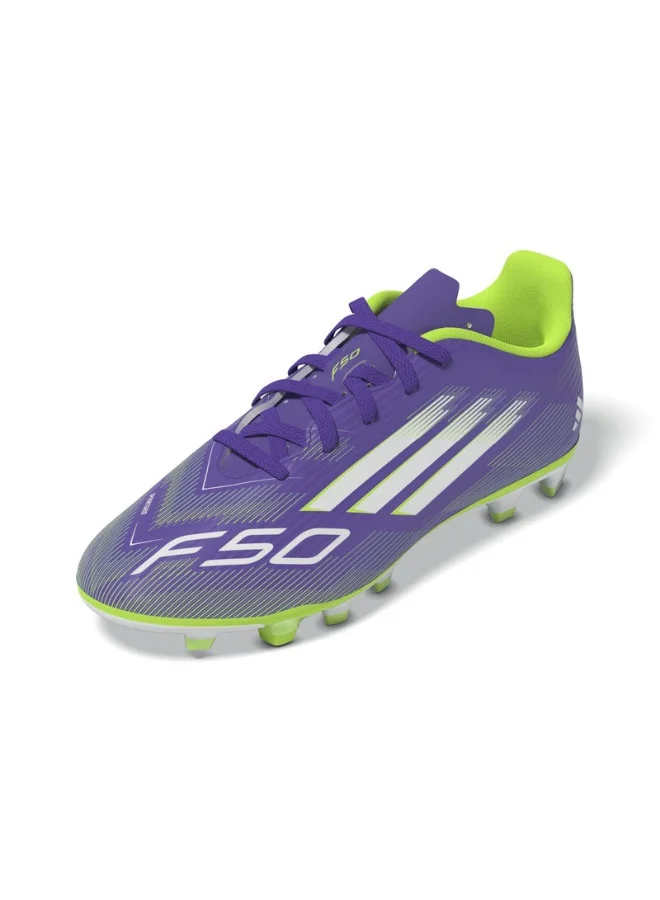 Adidas Adidas F50 Club Fg/Mg J U Purple Football/Soccer Shoes For Kids
