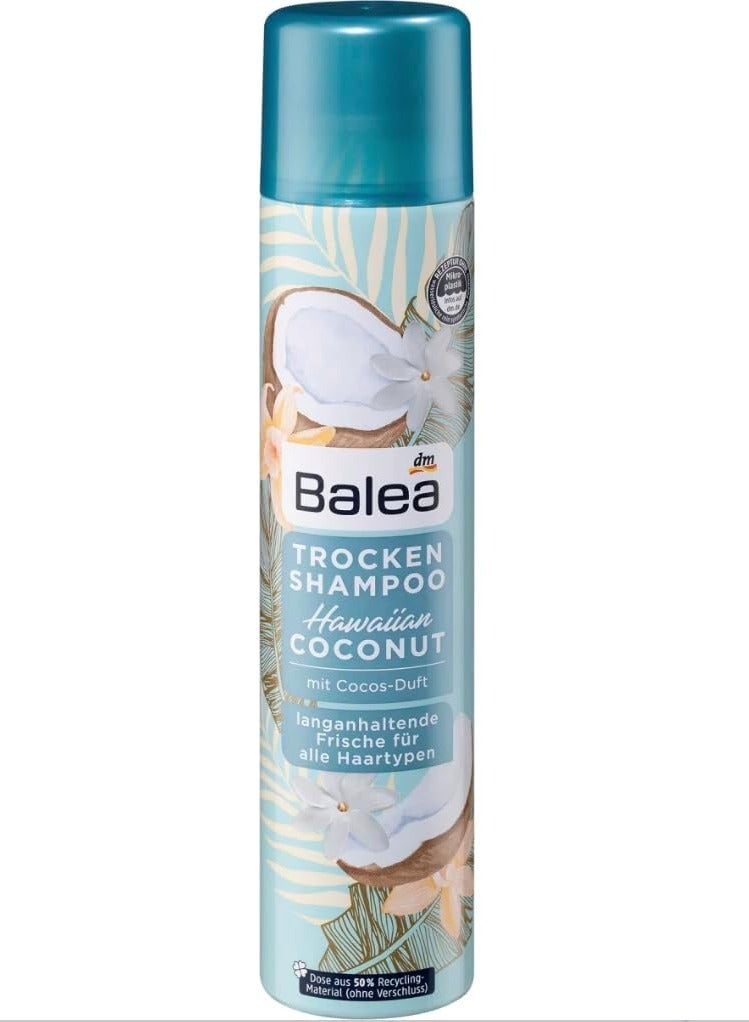 Balea Hawaiian Coconut dry shampoo, 200 ml - Image 1