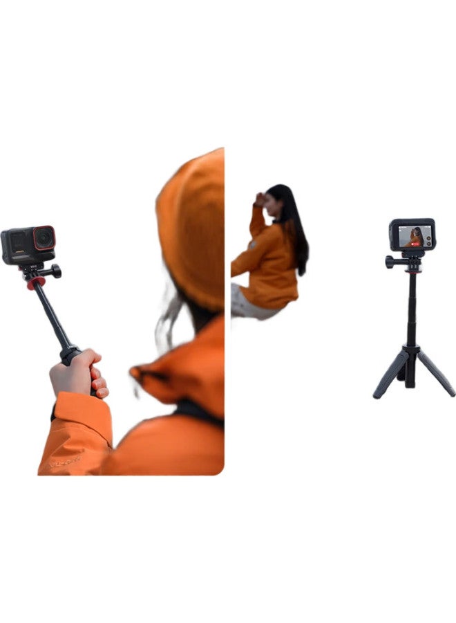 Ulanzi Mt-09 Dji Action 5 Pro 4 Tripod, Handheld Portable Selfie Stick, Insta360 Action Camera Extension Pole, Gopro 13 12 Bracket Accessories - Image 3