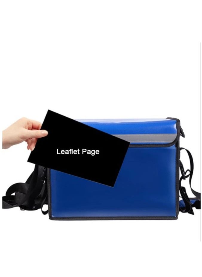Geneaire Courier Delivery Bag Large Capacity 48L Express Delivery Bag  Picnic Goods Storage Bag Blue  - Image 2