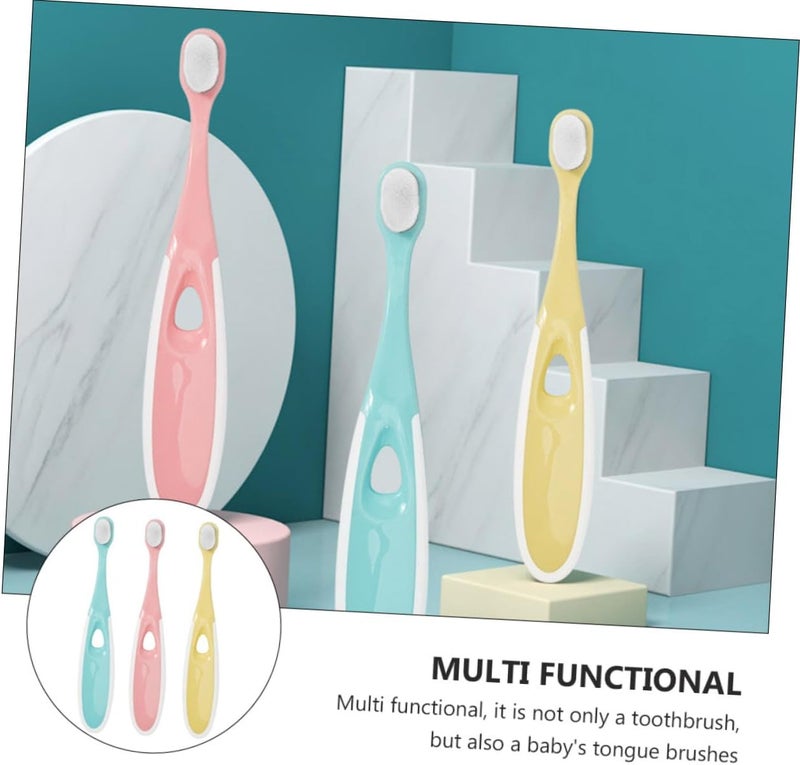 3pcs Quality Boy Girl's Toothbrush Extra Soft Ergonomic Handle Dentist Recommended - Image 2