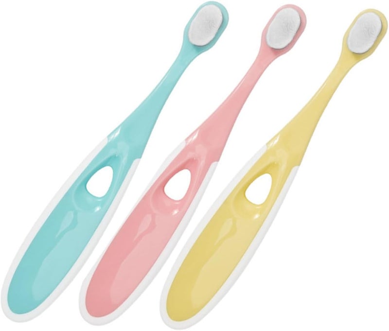3pcs Quality Boy Girl's Toothbrush Extra Soft Ergonomic Handle Dentist Recommended - Image 1