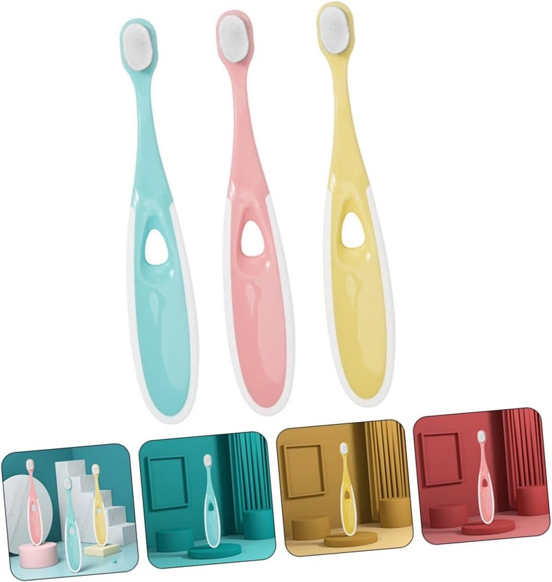 3pcs Quality Boy Girl's Toothbrush Extra Soft Ergonomic Handle Dentist Recommended - Image 4