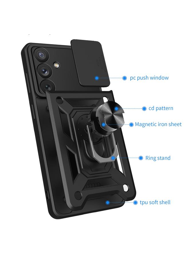 S-TOP Case For Samsung Galaxy A54 5G Sliding Camera Cover Design TPU+PC Phone Case - Image 3