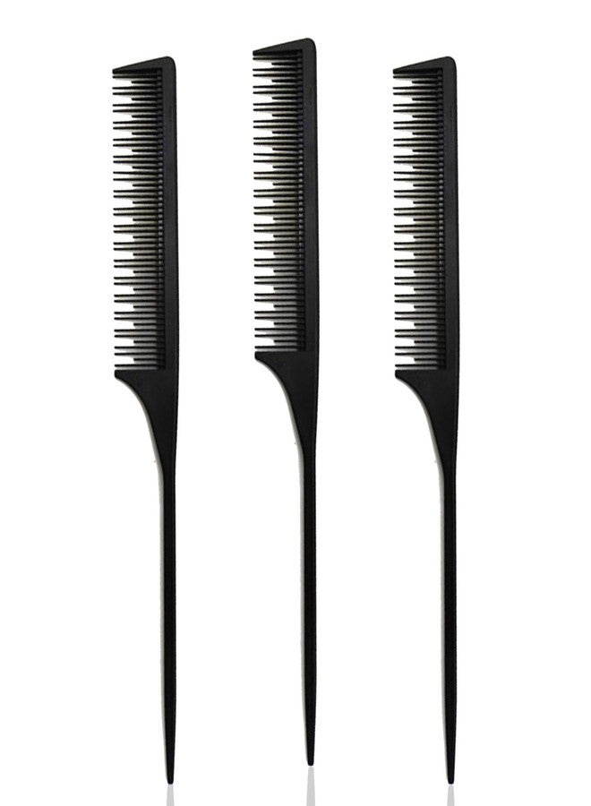 AFT90 3 Teasing Comb, Tail Comb for Root Teasing for Thin, Add Volume Fine and Normal Hair Types, Hair Comb For Women And Men, 8.75 Inches - Image 1