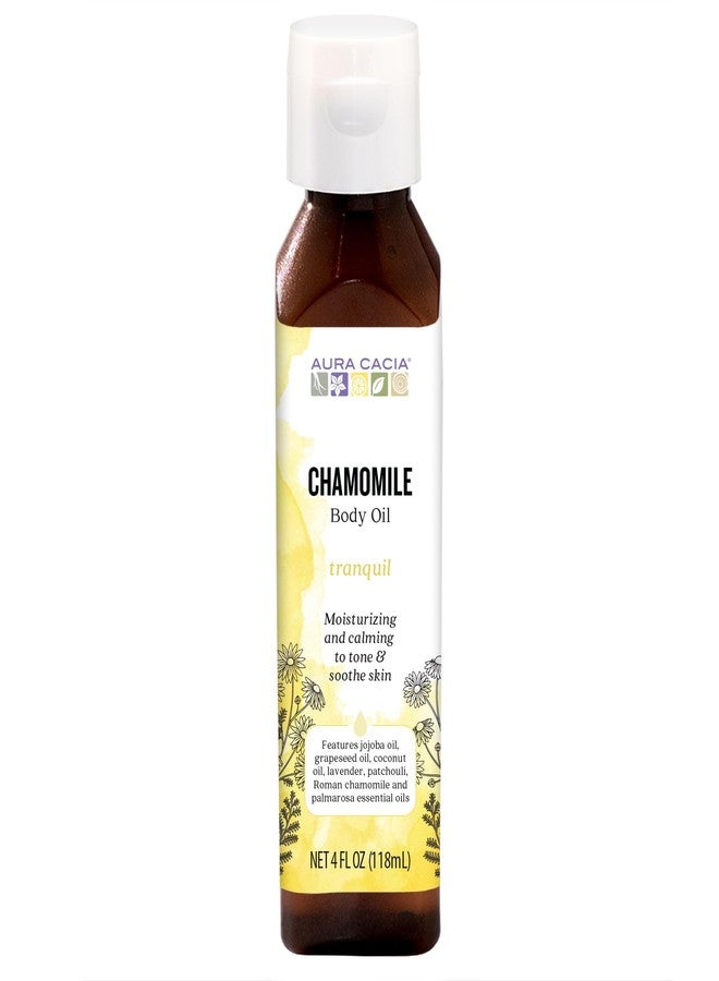 Aura Cacia Body Oil, Tranquil Chamomile, 4 Fluid Ounce