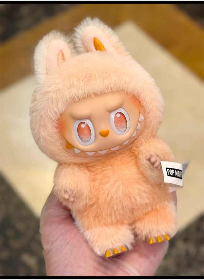 Generic - 1 PCS New Labubu 3.0 High energy ahead Plush Doll Keychain  Exciting Macaron Vinyl Face Series Figures Toy Adorable Lovely Personalized Doll（Blind box)） - Image 1