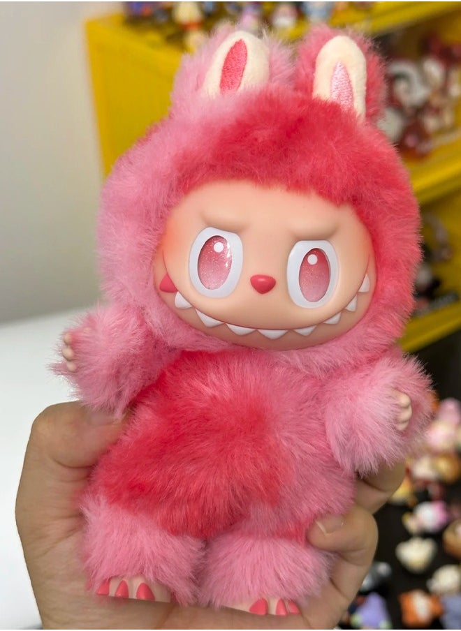 Generic - 1 PCS New Labubu 3.0 High energy ahead Plush Doll Keychain  Exciting Macaron Vinyl Face Series Figures Toy Adorable Lovely Personalized Doll（Blind box)） - Image 1