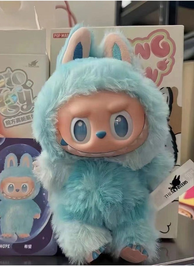 Generic - 1 PCS New Labubu 3.0 High energy ahead Plush Doll Keychain  Exciting Macaron Vinyl Face Series Figures Toy Adorable Lovely Personalized Doll（Blind box)） - Image 1