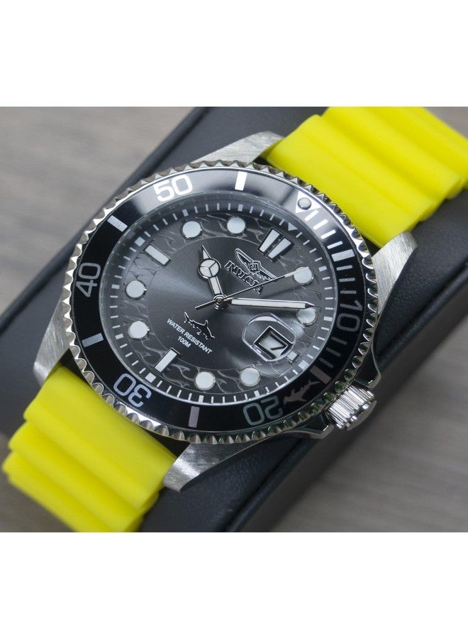 INVICTA Pro Diver Men 43mm Stainless Steel Steel Black dial PC32 Quartz - Image 3