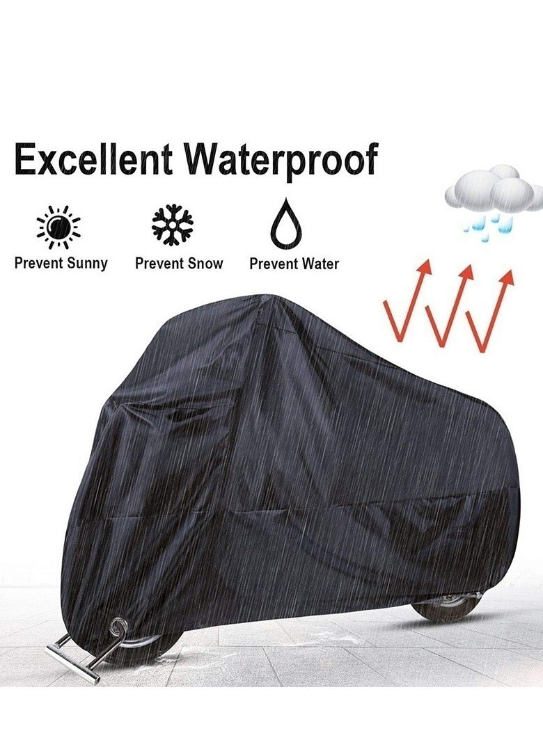 Loquat 210D silver coated Oxford cloth mountain bike cover,bike clothing,bike cover,waterproof bike cover from UV Rain Snow Dust for Mountain Road Electric Bike Hybrid Outdoor Storage - Image 2