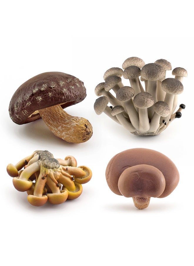 Generic - Simulation Fungus Mushroom Model Lentinus Edodes Long Skirt Bamboo Mushroom Poisonous Rope Umbrella Real Agaricus Mushroom Matsutake Amanita Mushroom Ornaments-Color:T15514 Slide Mushroom 18g - Image 1
