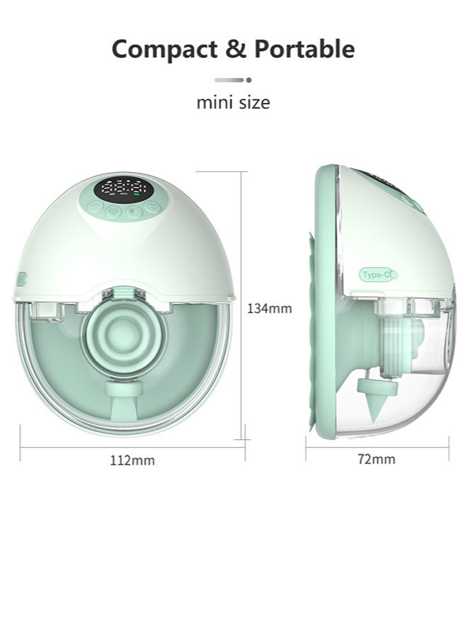 Chixing - Hands-Free Wearable Electric Breast Pump with Voice Guidance | 4 Modes & 12 Levels | Portable Design for Active Moms - Image 1