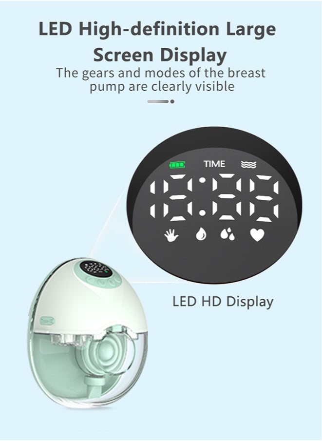 Chixing - Hands-Free Wearable Electric Breast Pump with Voice Guidance | 4 Modes & 12 Levels | Portable Design for Active Moms - Image 1