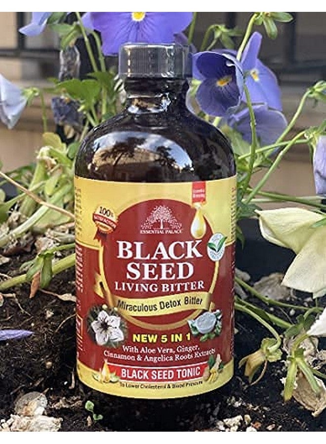 Essential Palace Organic Black Seed Detox Living Bitters [8oz] - Image 2