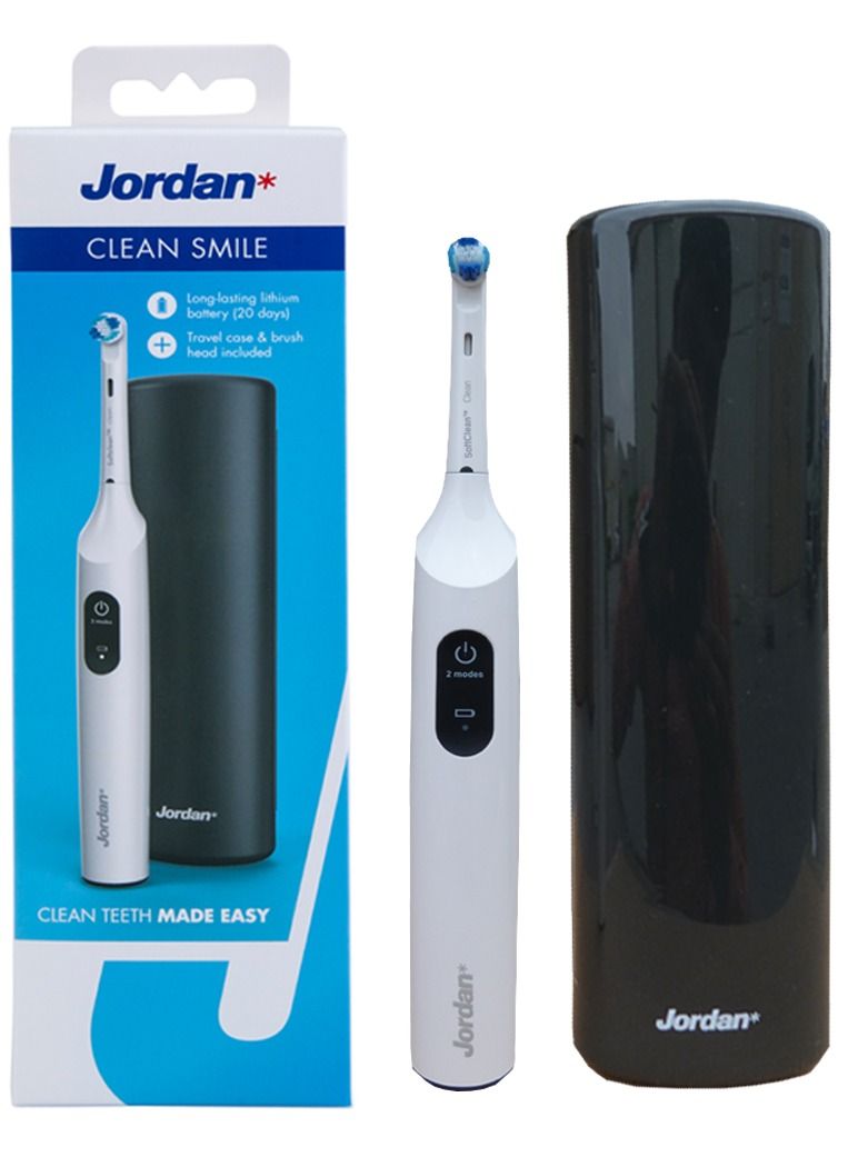 Jordan JORDAN Clean Smile Electric Toothbrush, Dark Grey - Image 2