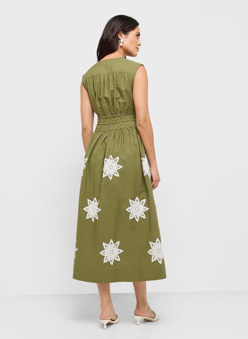 ياس فستان ماكسي بلا أكمام - Image 2