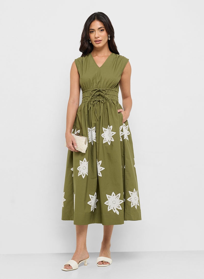 ياس فستان ماكسي بلا أكمام - Image 1