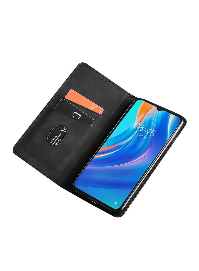 S-TOP Case For OnePlus 11 Skin Feel Magnetic Horizontal Flip Leather Phone Case - Image 3