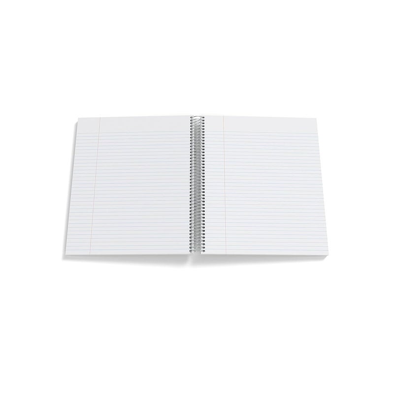 Staples STAPLES Premium 5Subject Notebook 85 x 11Inch College Ruled 200 Sheets Brown Cover TR52122 - Image 2