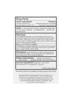 FORCES OF NATURE Forces of Nature, Nail Fungus, Organic Plant Medicine, 0.17 fl oz (5 ml)  - Image 2