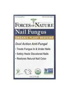 FORCES OF NATURE Forces of Nature, Nail Fungus, Organic Plant Medicine, 0.17 fl oz (5 ml)  - Image 1