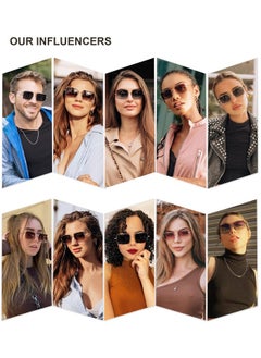 Polarized Sunglasses For Womens Mensrectangle Polygon Retro Vintage Shades Classic Vintage Shades Sj1168 Purple Lens - pzsku/Z9C2B36778423474675B1Z/45/_/1718184436/05930006-e761-41a8-bcc1-57870f35b47d