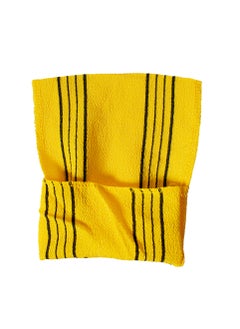 Moroccan Oil Moroccan Oil Korean Bath Gloves – Exfoliating Yellow Glove for Skin Renewal, Silk-Towel Composite, Water-Activated for Deep Cleansing  - Image 1