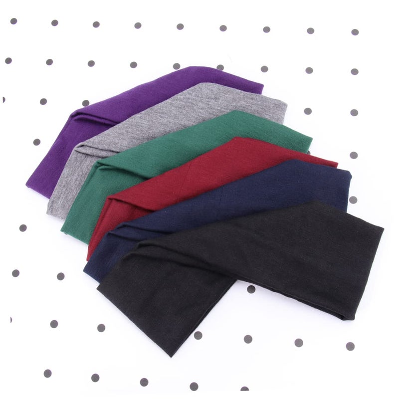 Breathable Elastic Yoga Headbands For Women Sports Exercise Fashion Headband - Image 3