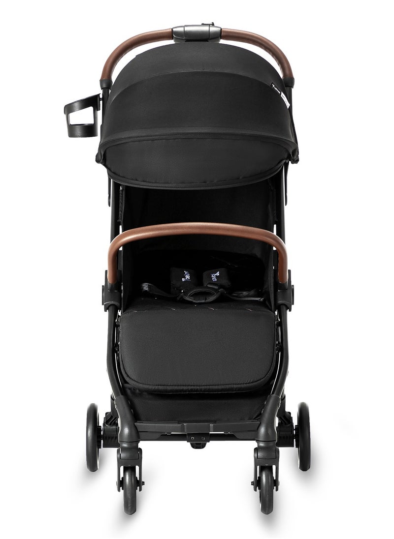 TEKNUM - Travel Explorer 2 Autofold Stroller, Suitable From New-Born To 36 Months - Black - Image 1