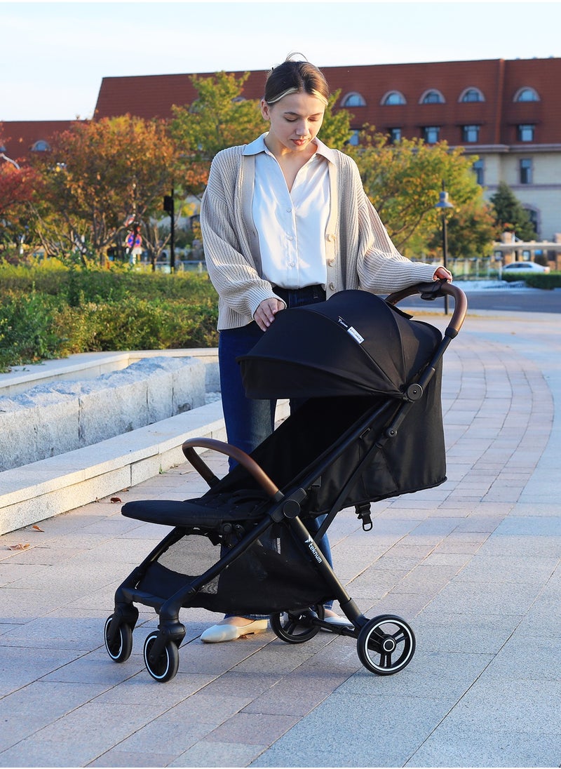 TEKNUM - Travel Explorer 2 Autofold Stroller, Suitable From New-Born To 36 Months - Black - Image 1
