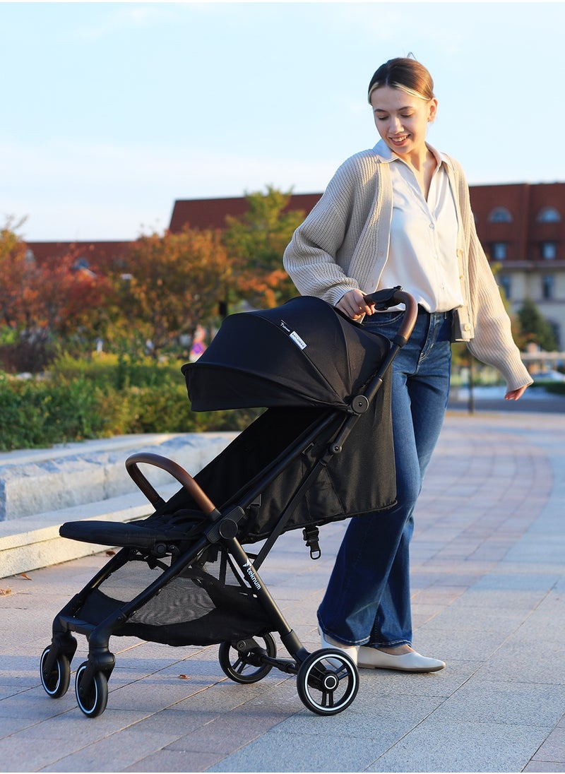 TEKNUM - Travel Explorer 2 Autofold Stroller, Suitable From New-Born To 36 Months - Black - Image 1