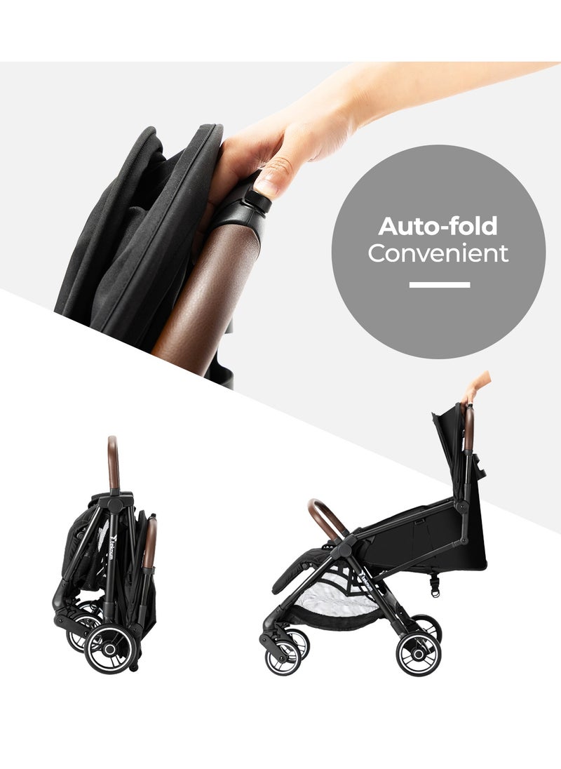 TEKNUM - Travel Explorer 2 Autofold Stroller, Suitable From New-Born To 36 Months - Black - Image 1