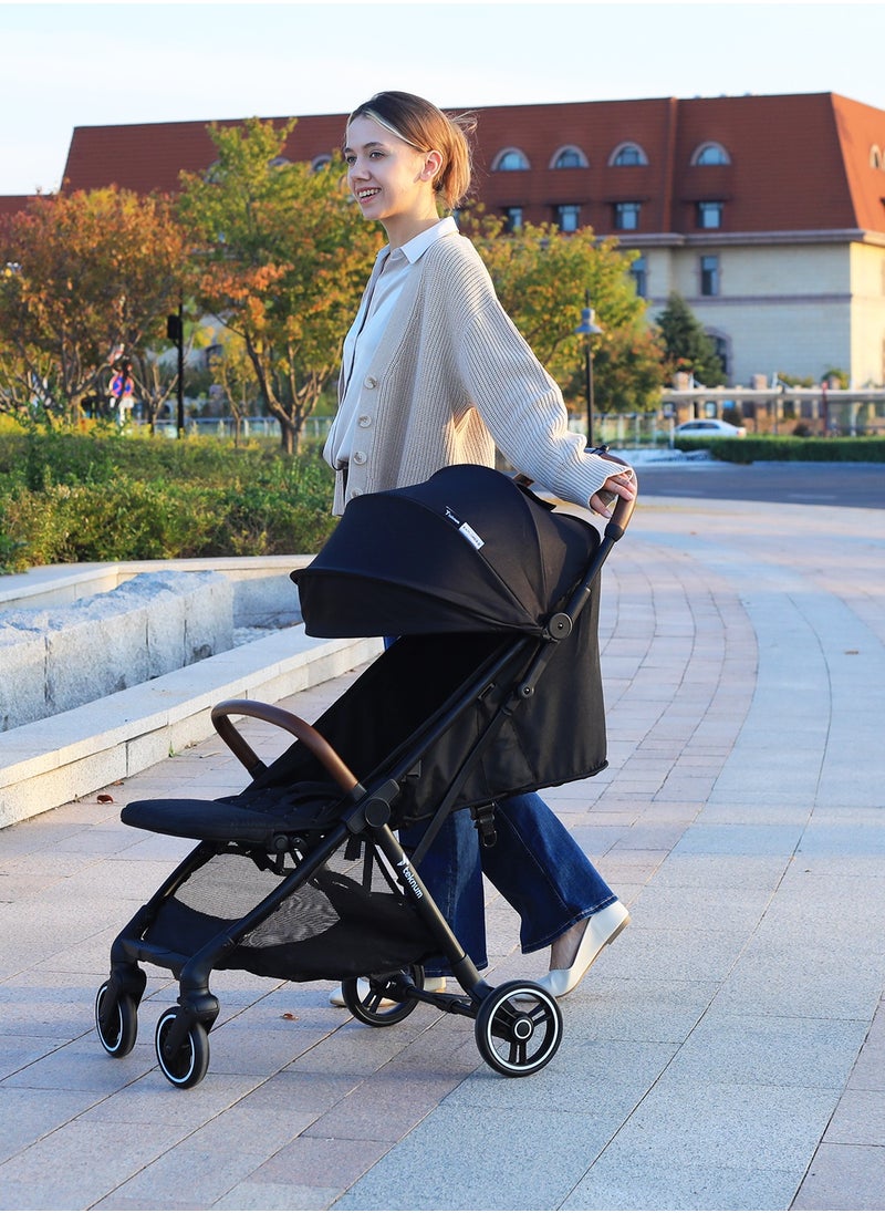 TEKNUM - Travel Explorer 2 Autofold Stroller, Suitable From New-Born To 36 Months - Black - Image 1