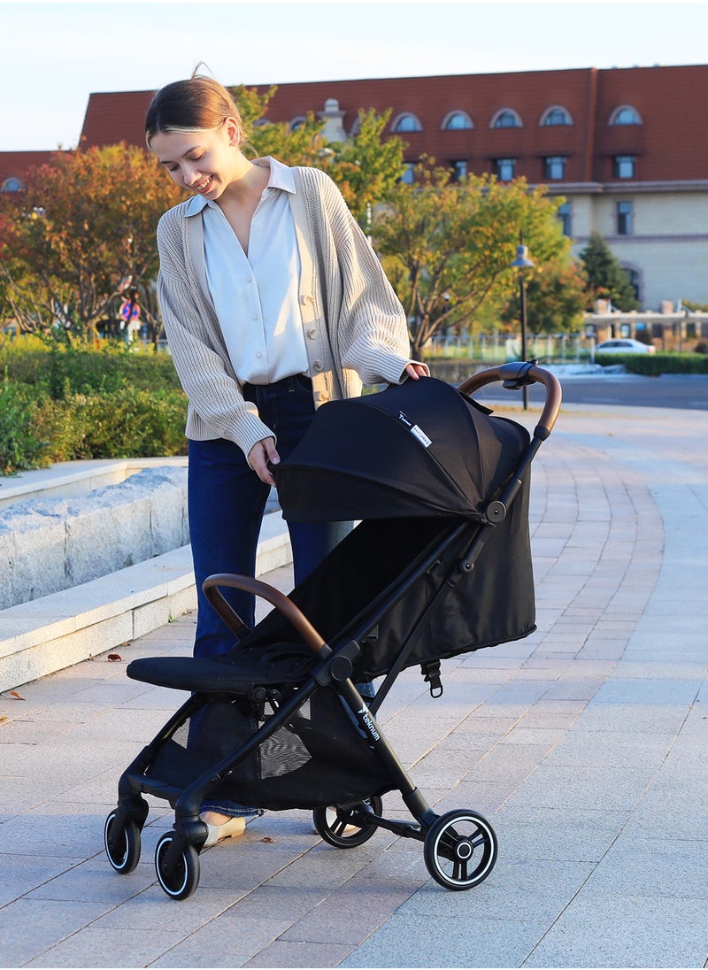 TEKNUM - Travel Explorer 2 Autofold Stroller, Suitable From New-Born To 36 Months - Black - Image 1