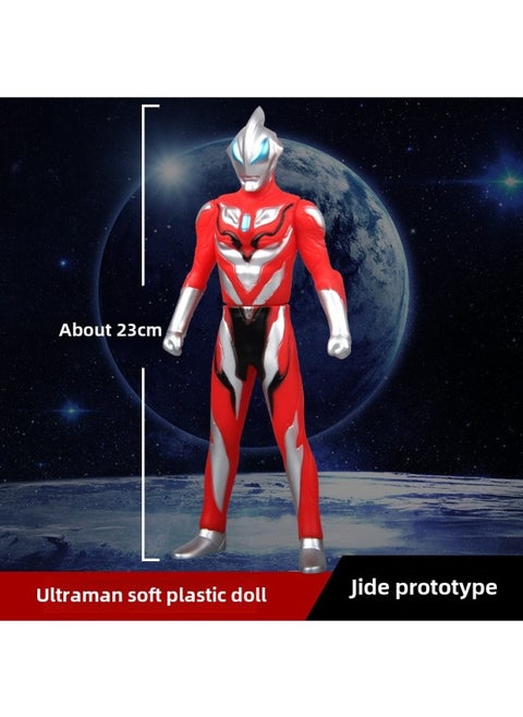 23cm Children's Soft Rubber Toy Multi-style Ultraman Degas Boy's Birthday Gift Sailor Toy Soft Rubber Doll-Color:16.jide
