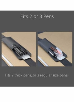Y&D AdjustElastic Band Pen Holder, 2 Pcs PU Leather Pencil Holder  - Image 4