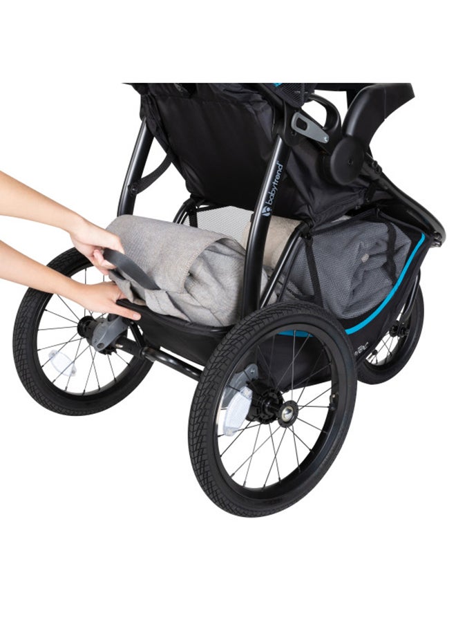 babytrend Expedition Jogger Stroller - Bubble Gum - Image 4