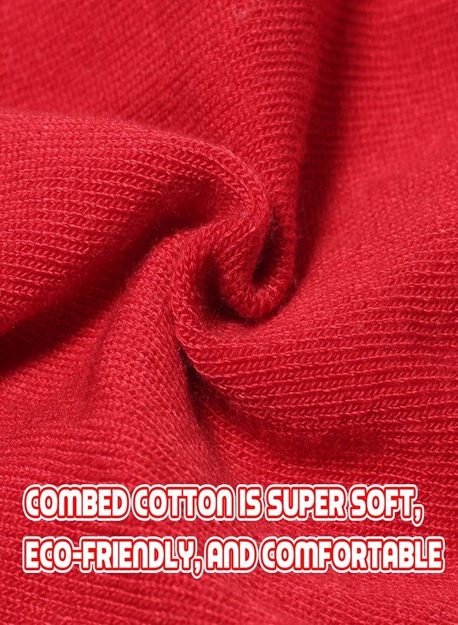 BEAR MUM Baby Girls' Seamless Organic Cotton Tights Red, Red, Size 6-12Month - Image 3