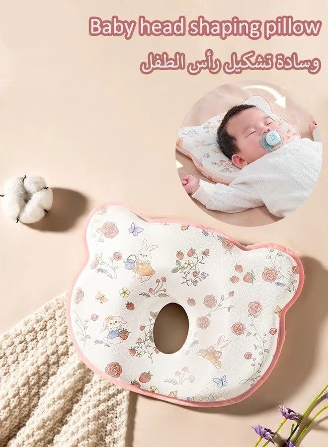 جونيس وسادة دعم رقبة الطفل وسادة تشكيل رأس الطفل وسادة رغوة الذاكرة الوسادة الأساسية الوقاية وتصحيح الغريبة وسادات الطفل مناسبة للأطفال حديثي الولادة - Image 1