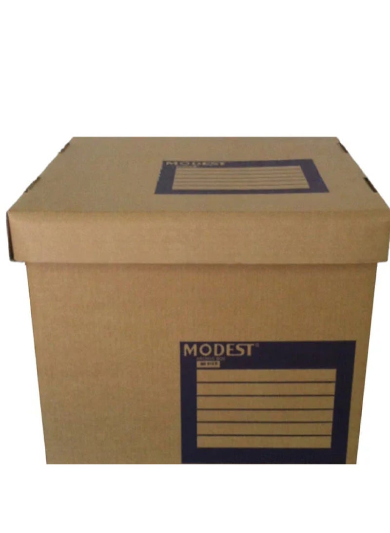 Storage Box 407x366xH293mm, Brown Modest