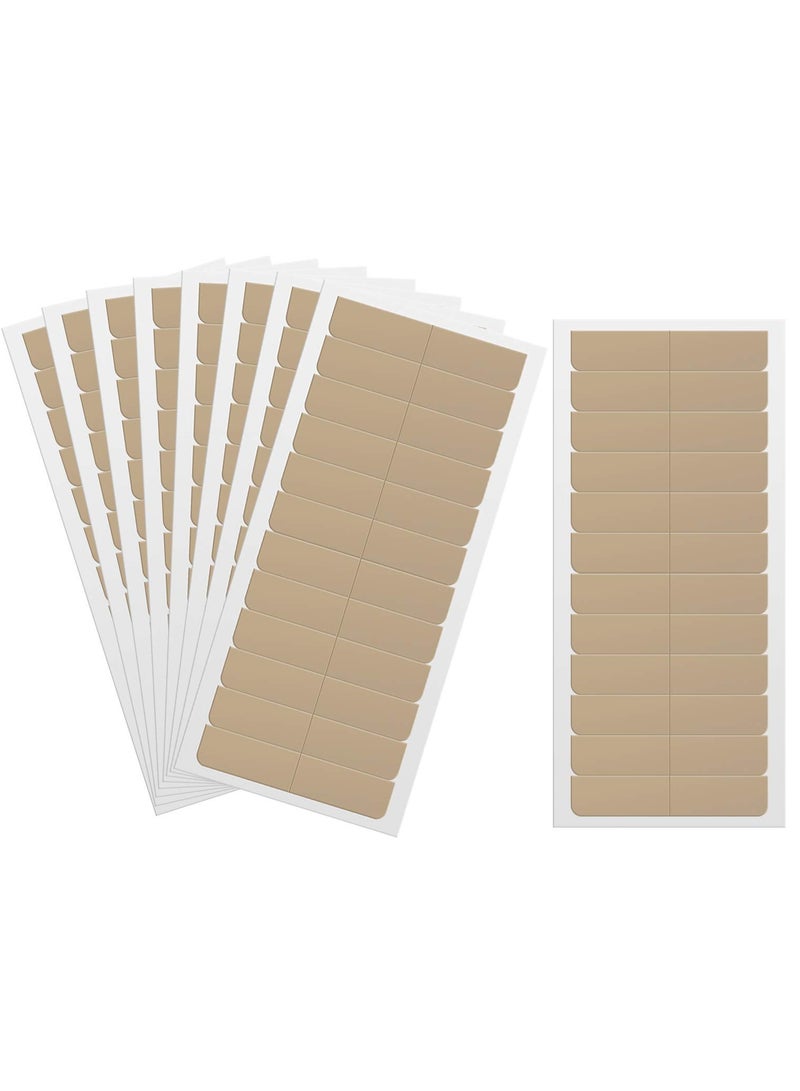 SOLARAE 180Pcs Hair Extension Tape Labels, Replacement Tape Adhesive Double Sided Extension Tape for Hair Extension Wig Supplies, (Nude Color, 4 x 0.8 cm) - Image 1