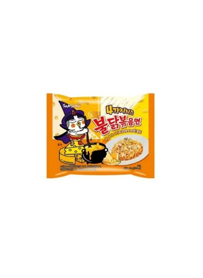 ساميانغ نودلز رامين الدجاج الحار بالجبنة كواترو 145 غرام