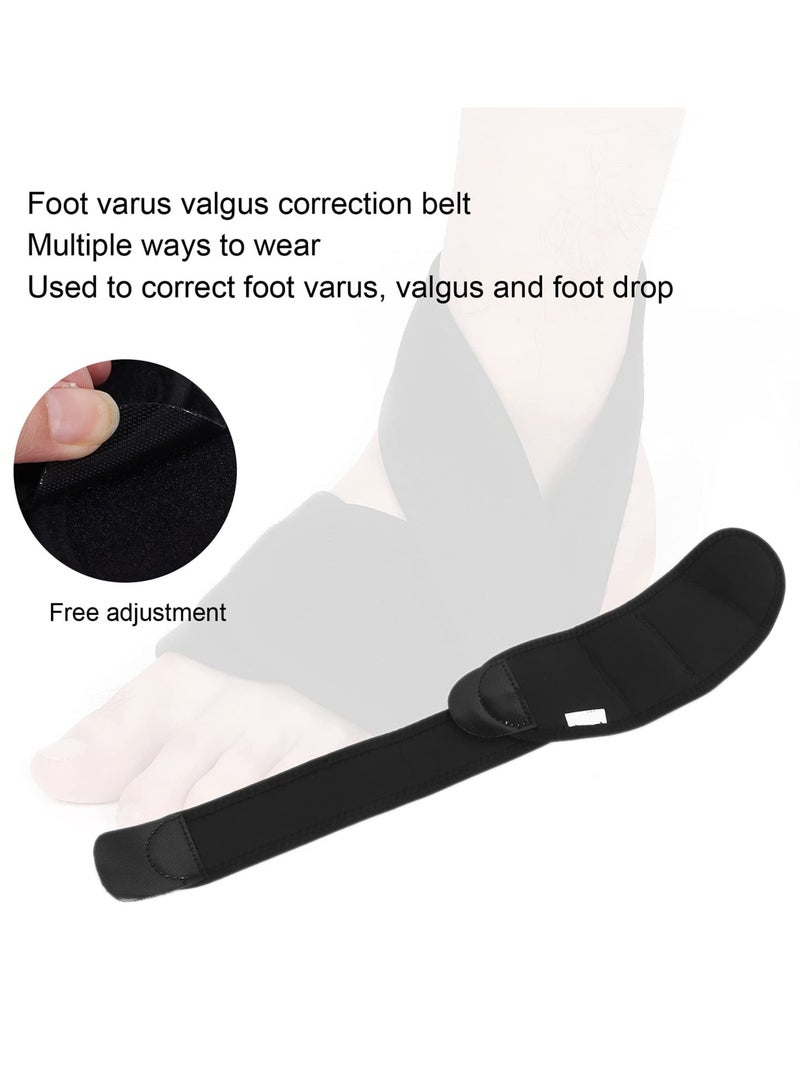 Excefore دعامة تقويمية لتدلي القدم، دعامة مرنة احترافية لتدلي القدم لتقوس القدم (يسار) - Image 2