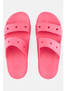 crocs Men Slip On Slides, Pink  - Image 3