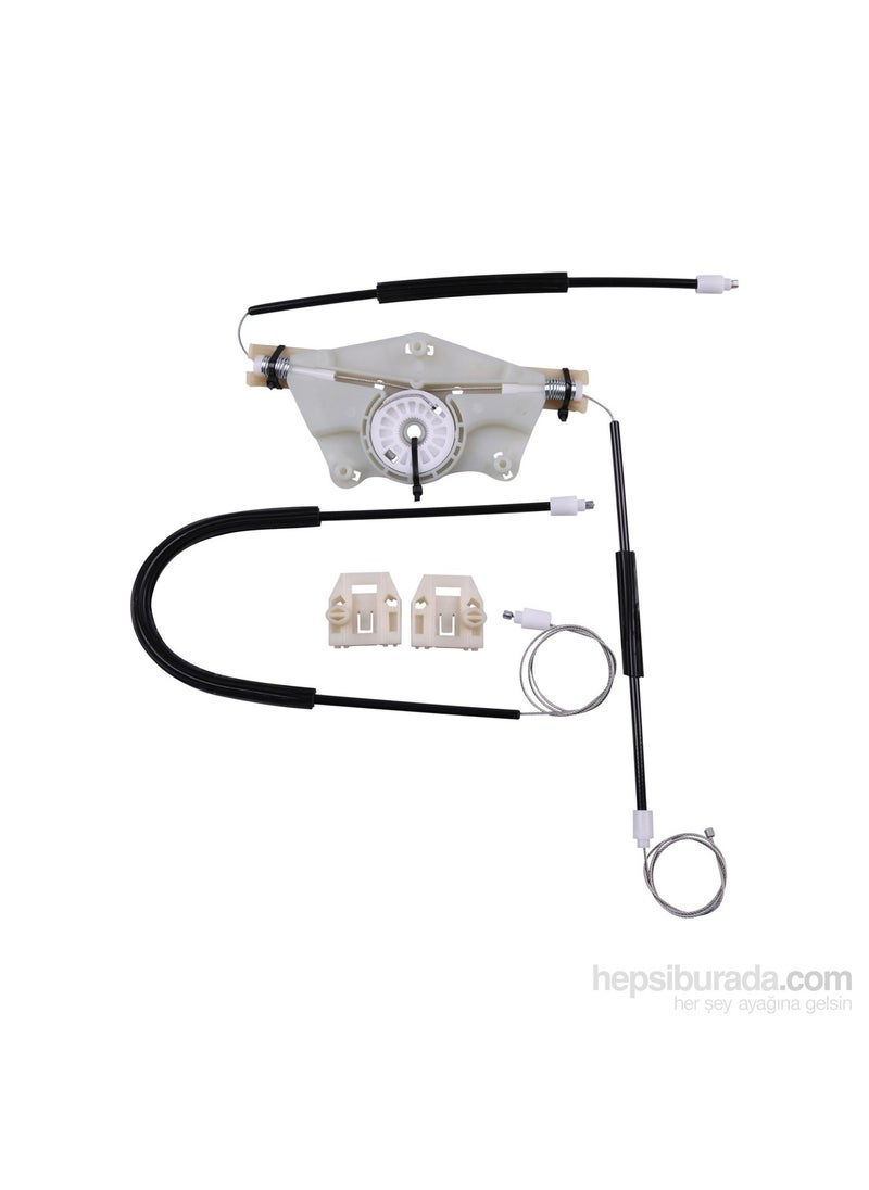 Bross Otomotiv Bross Automotive Front Left Door Window Regulator Repair Kit for Skoda Fabia Mk1 99-2006  - Image 2
