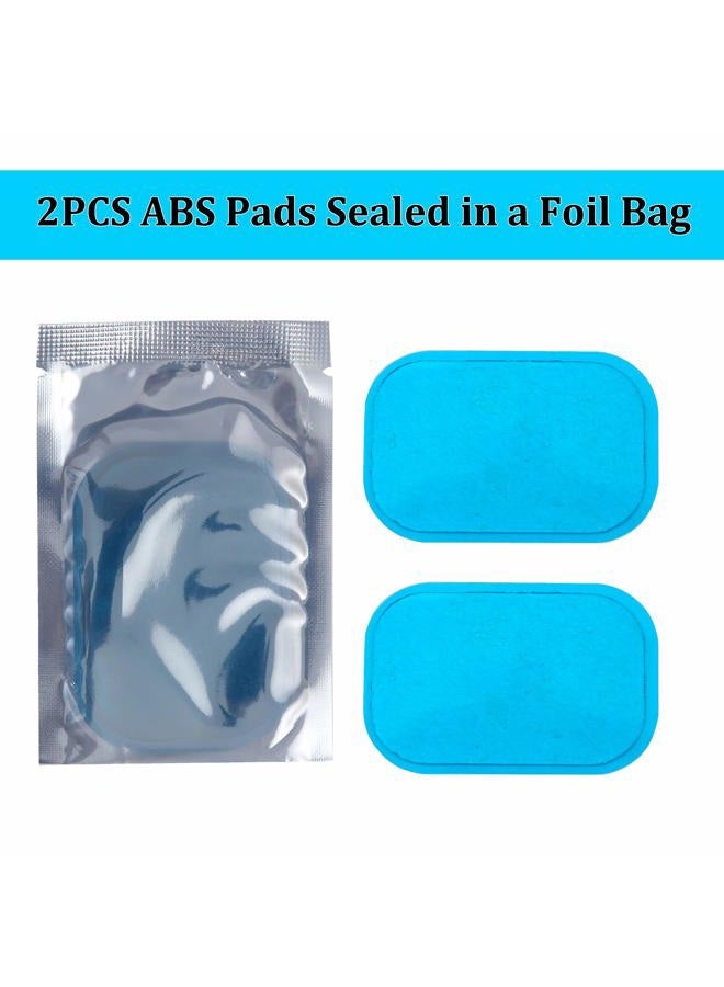 KASBEE NaCare ABS Gel Pads, Muscle Stimulator Pads Replacement for Ultimate Muscle EMS Toner Abdominal Belt Belly Thigh Flab Arm Leg Waist Workout Trainer Machine, 30PCS - Image 4